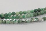 CQJ01 15.5 inches 4mm round Qinghai jade beads wholesale