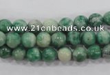 CQJ03 15.5 inches 8mm round Qinghai jade beads wholesale