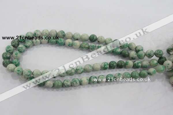 CQJ04 15.5 inches 10mm round Qinghai jade beads wholesale