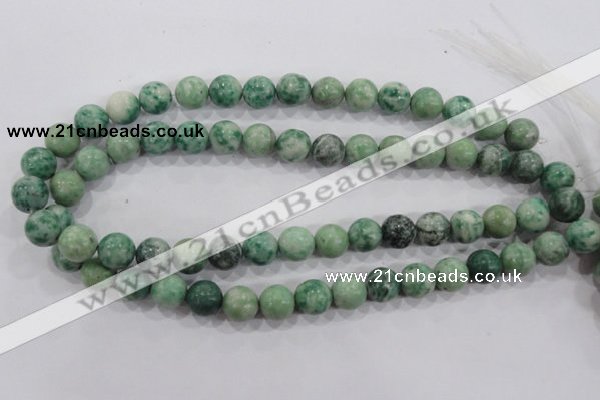 CQJ05 15.5 inches 12mm round Qinghai jade beads wholesale