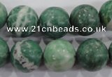 CQJ07 15.5 inches 16mm round Qinghai jade beads wholesale