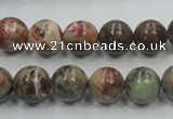 CRA02 15.5 inches 10mm round natural rainforest agate gemstone beads