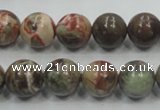 CRA03 15.5 inches 12mm round natural rainforest agate gemstone beads