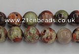 CRA151 15.5 inches 10mm round rainforest agate beads wholesale