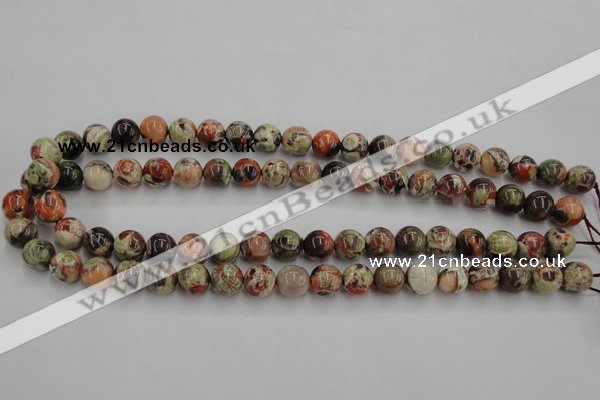 CRA151 15.5 inches 10mm round rainforest agate beads wholesale