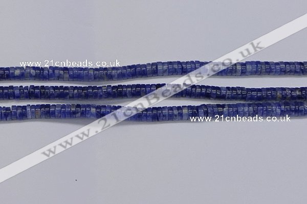 CRB1021 15.5 inches 2*5mm heishi sodalite beads wholesale