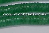 CRB1031 15.5 inches 2*5mm heishi green aventurine beads wholesale