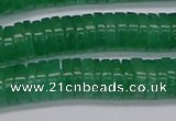 CRB1032 15.5 inches 2*6mm heishi green aventurine beads wholesale