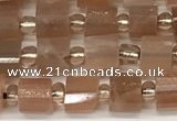 CRB1060 15.5 inches 4*6mm - 5*6mm faceted tyre moonstone beads