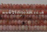 CRB110 15.5 inches 2.5*4mm faceted rondelle opal gemstone beads