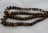 CRB1115 15.5 inches 5*8mm - 9*18mm rondelle tiger eye beads