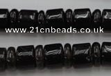 CRB150 15.5 inches 6*12mm & 10*12mm rondelle smoky quartz beads