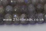 CRB1854 15.5 inches 6*10mm faceted rondelle labradorite beads