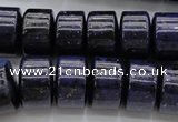 CRB186 15.5 inches 10*16mm rondelle blue dumortierite beads