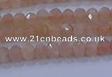 CRB1867 15.5 inches 2.5*4mm faceted rondelle moonstone beads