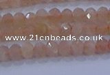 CRB1867 15.5 inches 2.5*4mm faceted rondelle moonstone beads