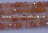 CRB1872 15.5 inches 2*3mm faceted rondelle sunstone beads