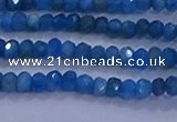 CRB1900 15.5 inches 2*3mm faceted rondelle apatite beads