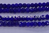 CRB1909 15.5 inches 2*3mm faceted rondelle lapis lazuli beads