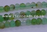 CRB1916 15.5 inches 2.5*4mm faceted rondelle Australia chrysoprase beads