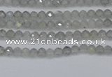 CRB1936 15.5 inches 2*3mm faceted rondelle labradorite beads