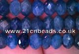 CRB1991 15.5 inches 4*6mm faceted rondelle apatite gemstone beads