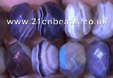 CRB1996 15.5 inches 7*10mm faceted rondelle Botswana agate beads