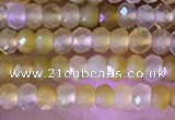 CRB2217 15.5 inches 2*3mm faceted rondelle yellow opal beads