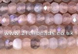 CRB2220 15.5 inches 2*3mm faceted rondelle moonstone beads