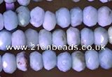 CRB2231 15.5 inches 2*3mm faceted rondelle larimar beads