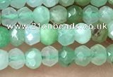 CRB2239 15.5 inches 2*3mm faceted rondelle Australia chrysoprase beads