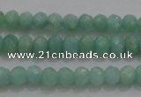 CRB226 15.5 inches 2.5*4mm faceted rondelle amazonite beads