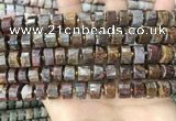 CRB2305 15.5 inches 7mm - 8mm faceted tyre pietersite beads