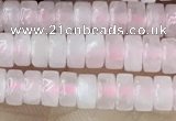 CRB2550 15.5 inches 2*4mm heishi rose quartz beads wholesale