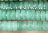 CRB2554 15.5 inches 2*4mm heishi green aventurine beads wholesale