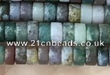 CRB2560 15.5 inches 2*4mm heishi Indian agate beads wholesale