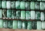 CRB2562 15.5 inches 2*4mm heishi Qinghai jade beads wholesale