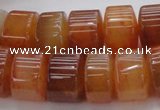 CRB258 15.5 inches 13*18mm rondelle carnelian gemstone beads