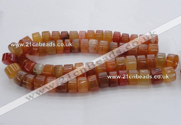 CRB258 15.5 inches 13*18mm rondelle carnelian gemstone beads