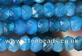 CRB2640 15.5 inches 2*3mm faceted rondelle apatite gemstone beads