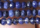 CRB2642 15.5 inches 2*3mm faceted rondelle sapphire beads wholesale