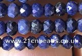 CRB2642 15.5 inches 2*3mm faceted rondelle sapphire beads wholesale