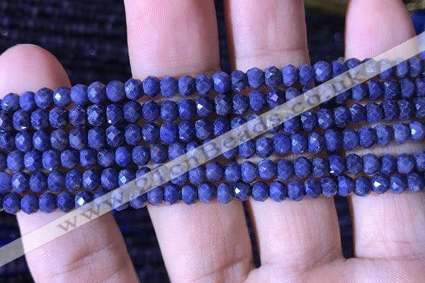 CRB2644 15.5 inches 2*3mm faceted rondelle sapphire gemstone beads