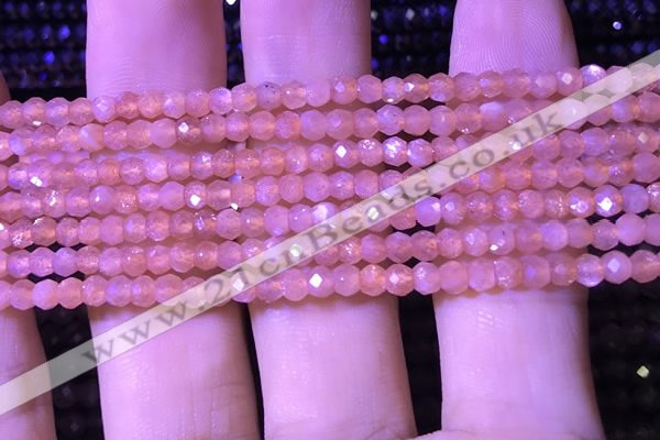 CRB2664 15.5 inches 2*3mm faceted rondelle moonstone beads