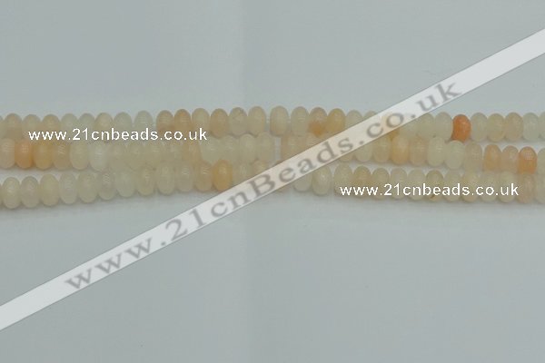 CRB2815 15.5 inches 4*6mm rondelle pink aventurine beads