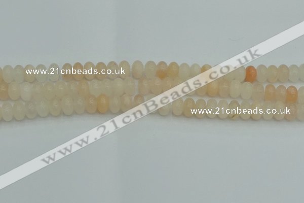 CRB2816 15.5 inches 5*8mm rondelle pink aventurine beads