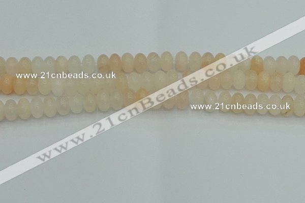 CRB2817 15.5 inches 6*10mm rondelle pink aventurine beads