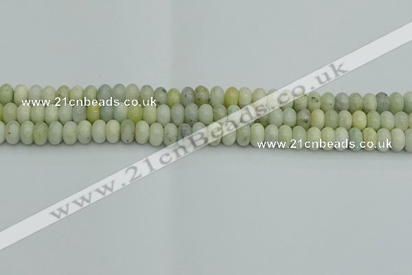CRB2825 15.5 inches 4*6mm rondelle jade beads wholesale