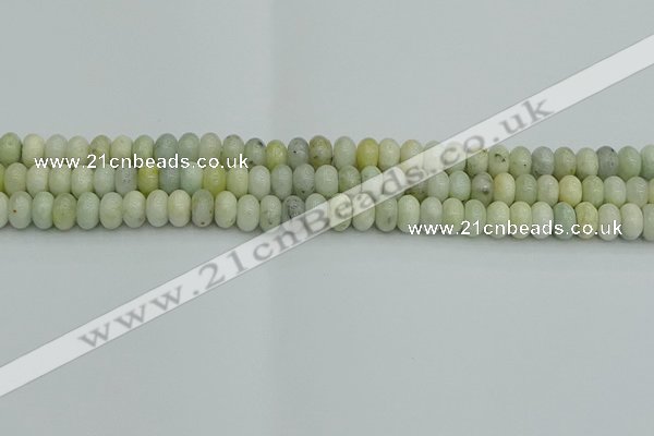 CRB2825 15.5 inches 4*6mm rondelle jade beads wholesale