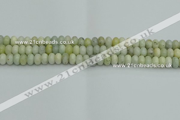 CRB2826 15.5 inches 5*8mm rondelle jade beads wholesale